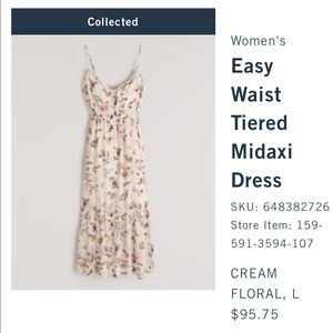 Abercrombie maxi dress